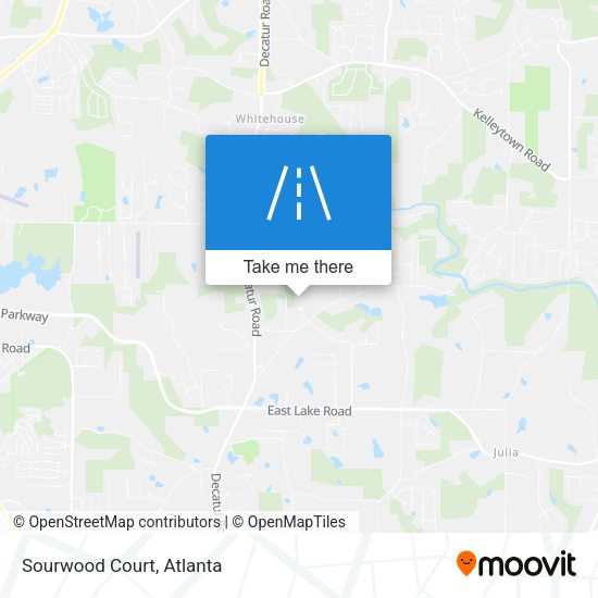 Mapa de Sourwood Court