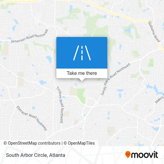 Mapa de South Arbor Circle