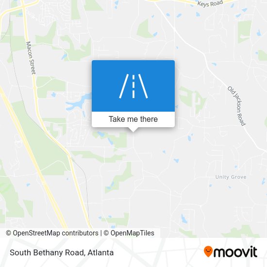 Mapa de South Bethany Road