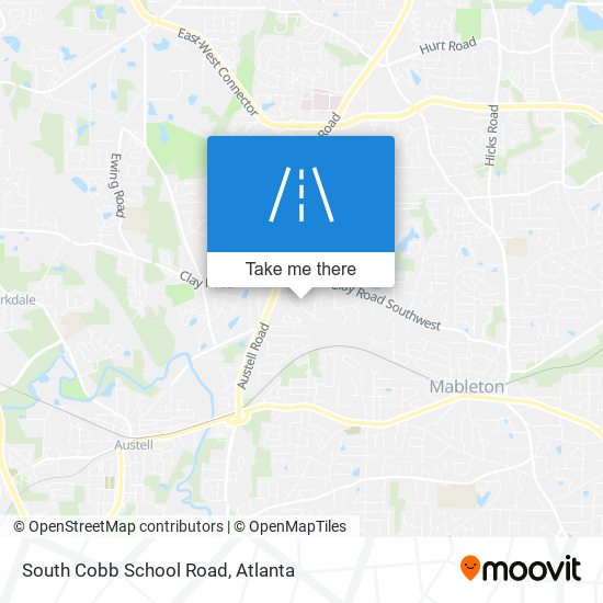 Mapa de South Cobb School Road