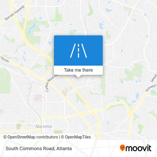 Mapa de South Commons Road