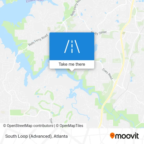 South Loop (Advanced) map