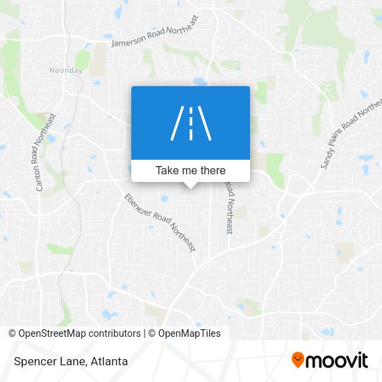 Mapa de Spencer Lane