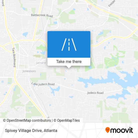 Spivey Village Drive map