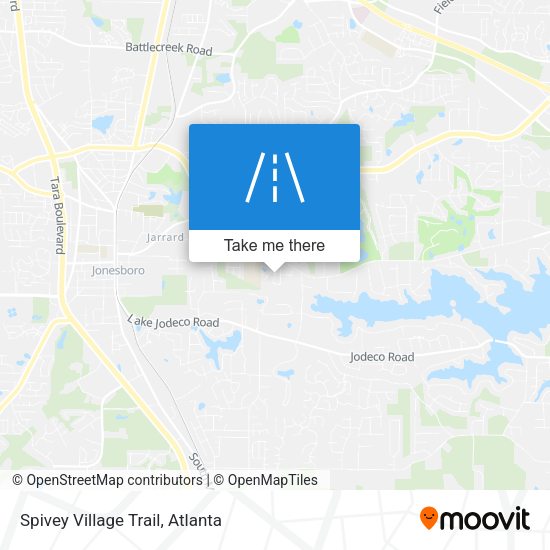 Spivey Village Trail map