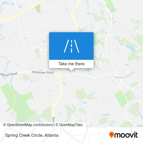 Spring Creek Circle map