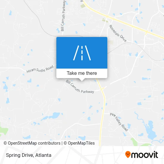 Spring Drive map