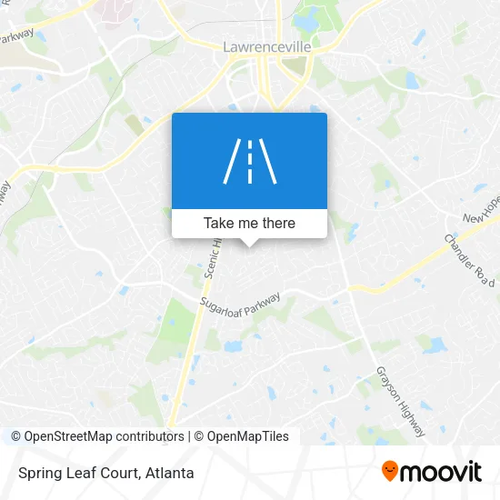 Spring Leaf Court map