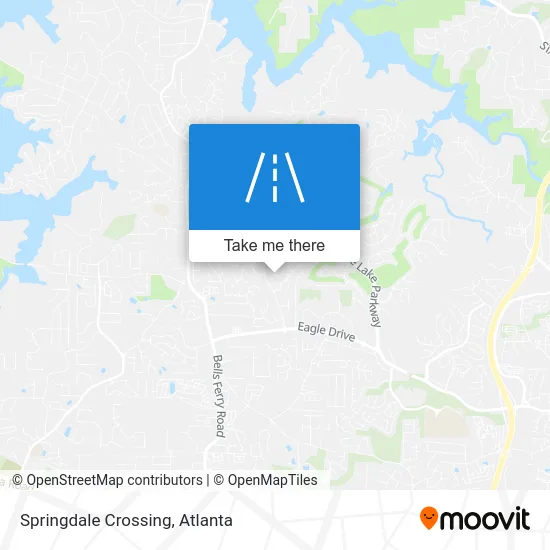 Springdale Crossing map