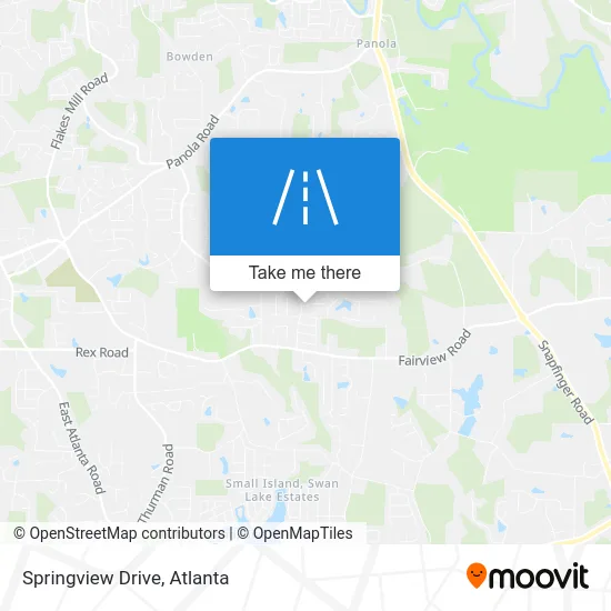 Springview Drive map