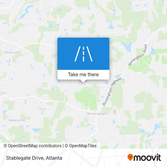 Mapa de Stablegate Drive