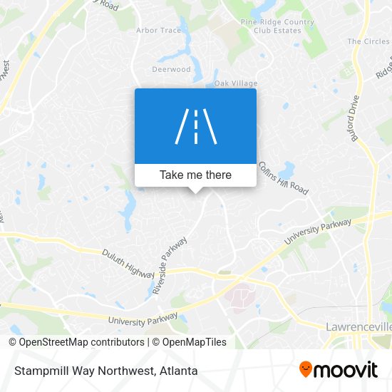 Mapa de Stampmill Way Northwest