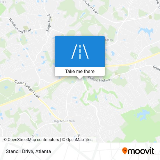 Mapa de Stancil Drive