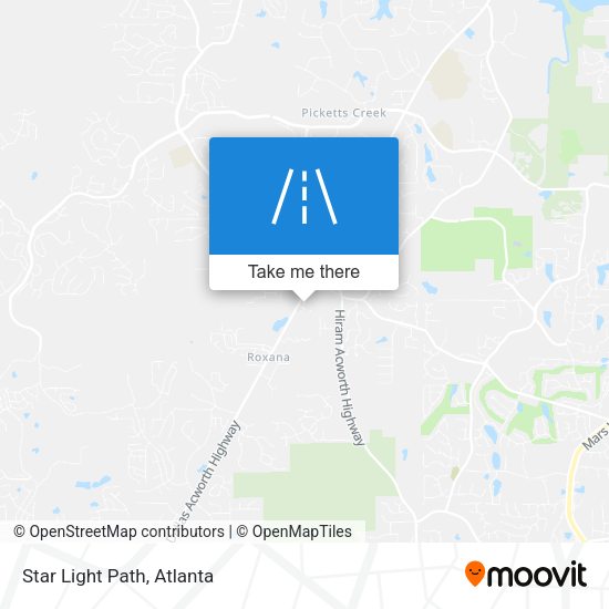 Mapa de Star Light Path