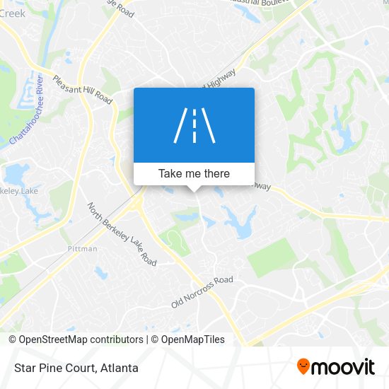 Mapa de Star Pine Court