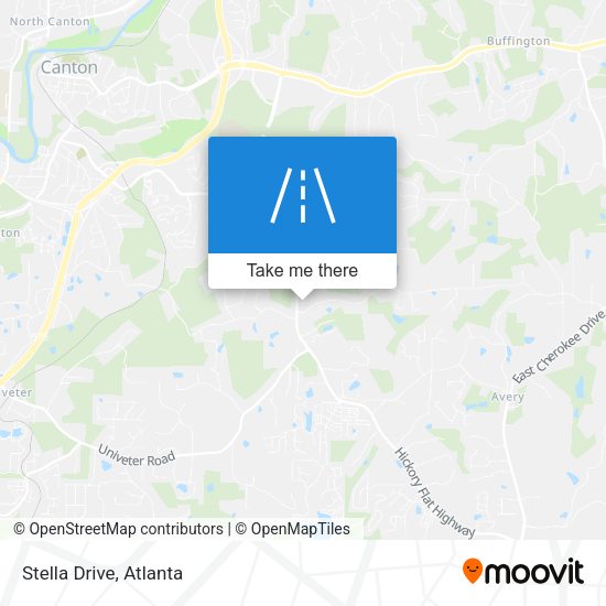 Mapa de Stella Drive