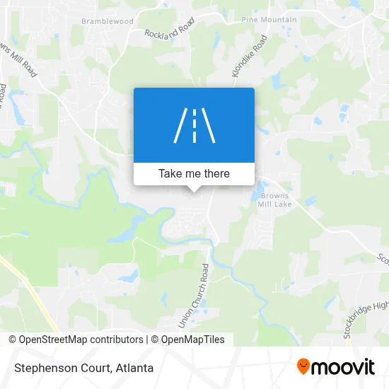 Stephenson Court map