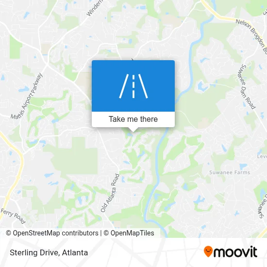 Sterling Drive map