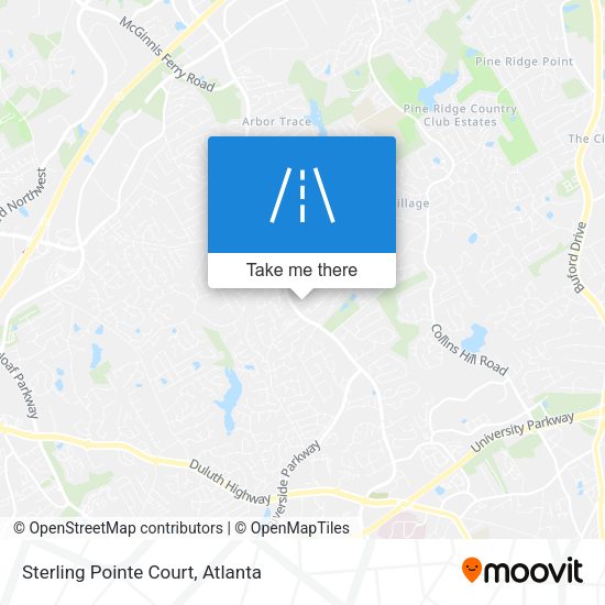 Mapa de Sterling Pointe Court