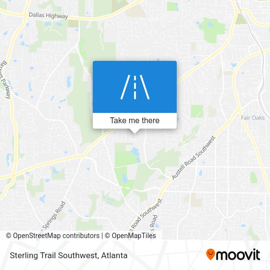 Mapa de Sterling Trail Southwest