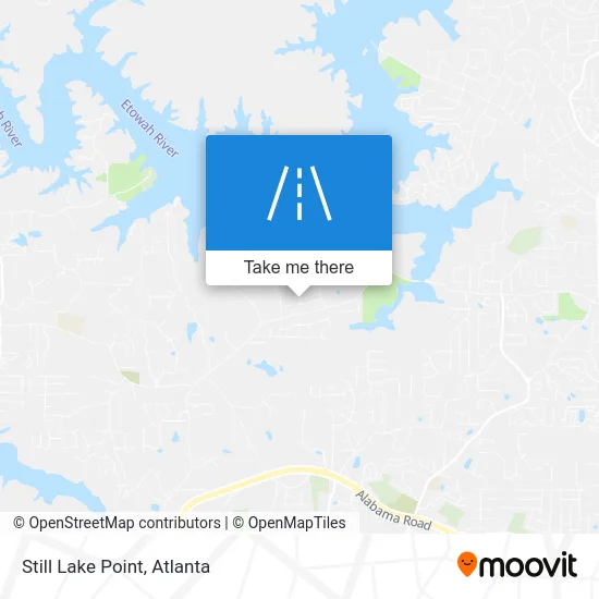 Still Lake Point map