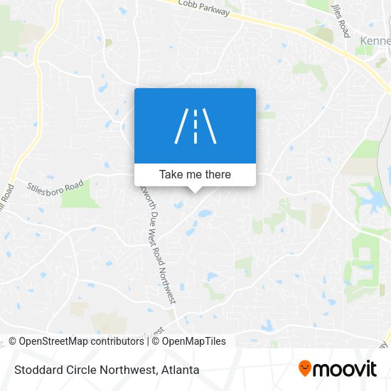 Mapa de Stoddard Circle Northwest