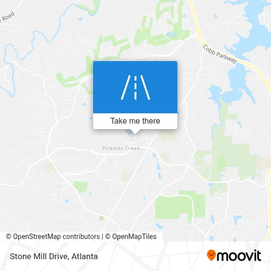 Stone Mill Drive map