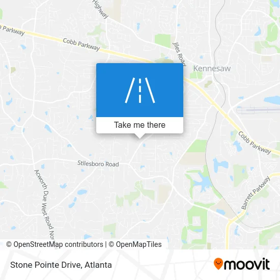 Stone Pointe Drive map