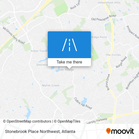 Stonebrook Place Northwest map