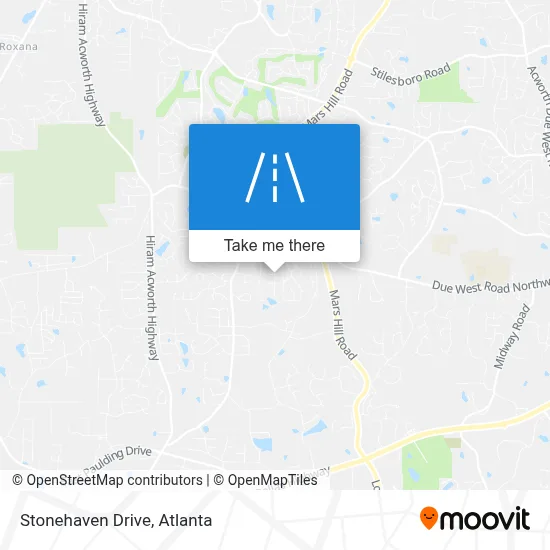 Stonehaven Drive map
