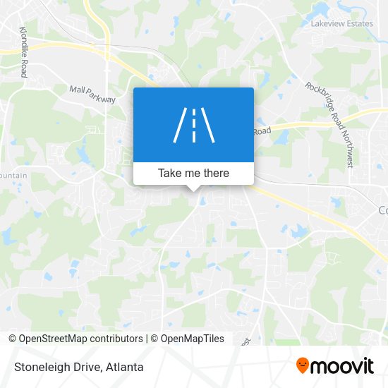Mapa de Stoneleigh Drive