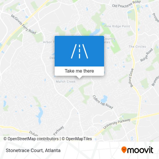 Stonetrace Court map