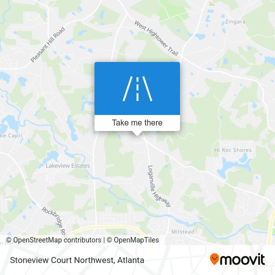 Stoneview Court Northwest map