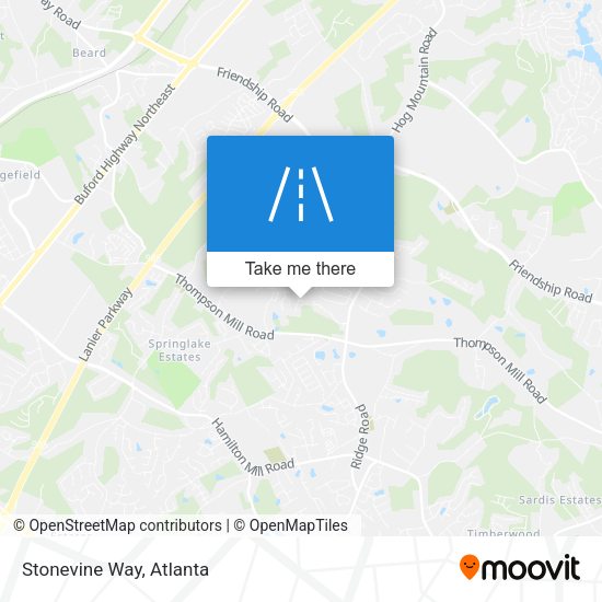 Mapa de Stonevine Way