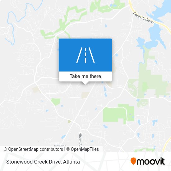 Mapa de Stonewood Creek Drive