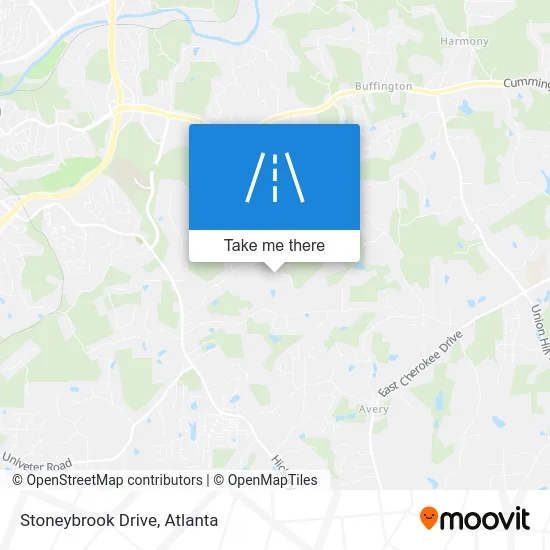 Stoneybrook Drive map