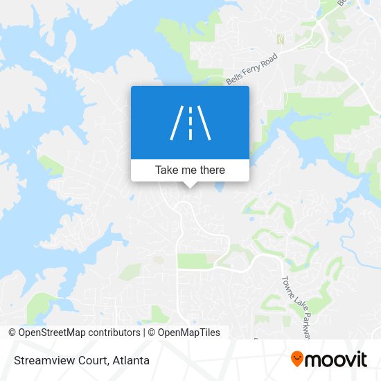 Mapa de Streamview Court
