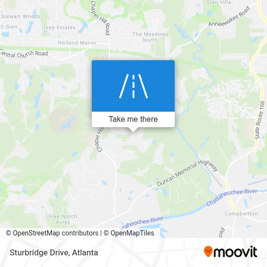 Sturbridge Drive map