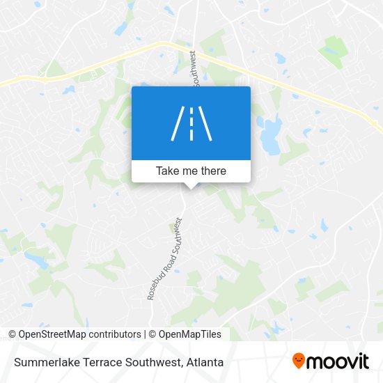 Summerlake Terrace Southwest map