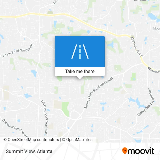 Summit View map