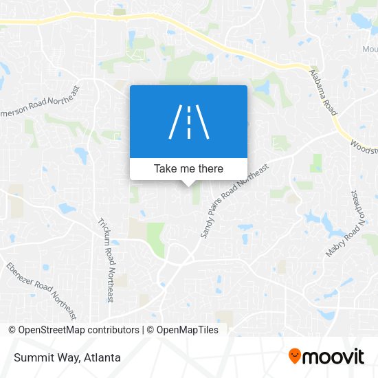 Mapa de Summit Way