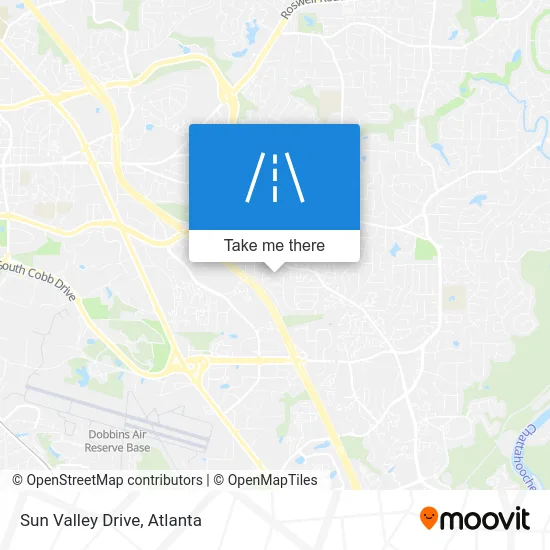 Sun Valley Drive map
