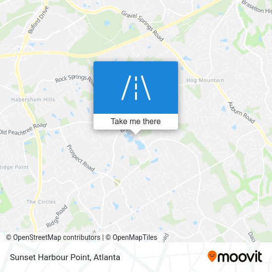 Sunset Harbour Point map
