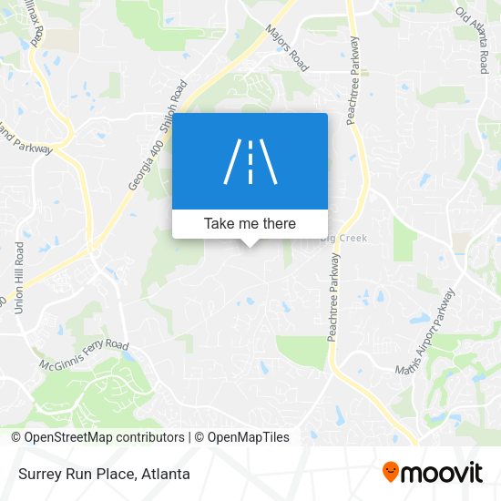 Mapa de Surrey Run Place