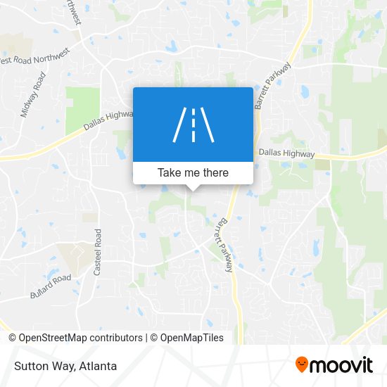 Mapa de Sutton Way