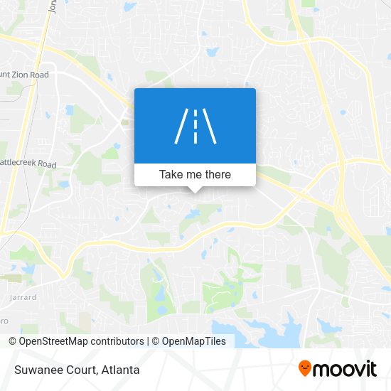 Mapa de Suwanee Court