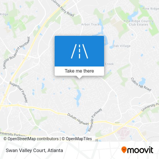 Mapa de Swan Valley Court