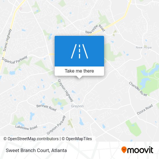 Mapa de Sweet Branch Court