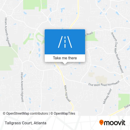 Mapa de Tallgrass Court