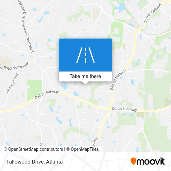 Tallowood Drive map